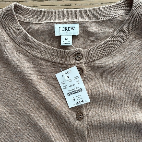 J Crew Cardigan - Taupe - Picture 2 of 2